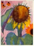 Nolde, Emil , Sunflower