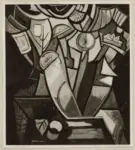 Anonimo , Oleltjen, Heinz - sec. XIX/ XX - Composizione astratta