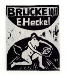 Pechstein, Max , - manifesto della Die Brücke