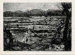 Purrmann, Hans , - paesaggio con due cani