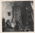 P&uuml;ttner, Walther , - interno di abitazione