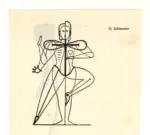 Schlemmer, Oskar , Lo studio dell'uomo