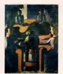 Schlemmer, Oskar , Persone a tavola