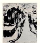Schmidt - Rottluff, Karl , Berlinerstrasse in Dresden