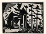 Schmidt - Rottluff, Karl , Dentro la foresta