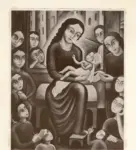 Schrimpf, Georg , Besuch beim Kinde