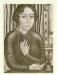 Schrimpf, Georg , Bildnis Maria Uhden