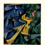 Seehaus, Kurt , Paesaggio -