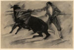 Uzarski, Adolf , Stierkampf II
