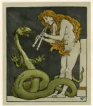 Volz, Wilhelm , Brillenschlange -