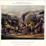 Alken, Henry , A view in Regent Park 1831