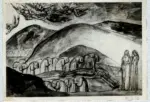 Blake, William , Studio per "Virgilio" o "libro di Giobbe"
