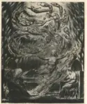 Blake, William , Visione della Madonna attornatiata da Angeli