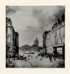 Parkers Bonington, Richard , - l'uscita della strada reale