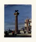 Parkers Bonington, Richard , - veduta di Piazza S. Marco a Venezia