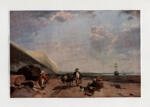 Parkers Bonington, Richard , - pescatori sulla costa della Normandia
