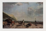 Parkers Bonington, Richard , - pescatori sulla costa di Normandia
