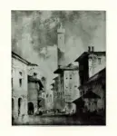Parkers Bonington, Richard , - la Torre degli Asinelli a Bologna