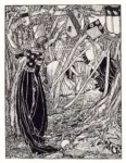 Brickdale, Eleanor Fortescue , illustrazione per Sir Lancelot du Lake -