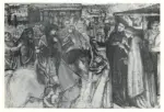 Burne-Jones, Edward C. , L'origine della querella tra i Guelfi ed i Ghibellini a Firenze