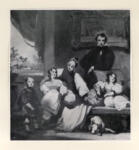 Anonimo , Chinnery, George - sec. XIX - Ritratto del fratello dell'artista, con i suoi tre bambini e la loro balia cinese, gruppo in interno