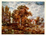 Constable, John , On the Stour, Willy Lott's House