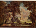 Constable, John , Cattedrale di Salisbury -
