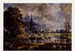 Constable, John , Fording the River, Showery Weather