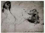 Constable, John , Studio di ritratto di donna