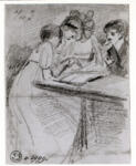 Constable, John , Gruppo di lettrici -
