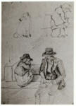 Constable, John , Studio di figure -