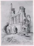 Cotman, John Sell , Byland Abbey, Yorkshire