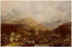 De Wint, Peter , Mountainous Landscape -