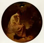 Etty, William , The Lake