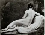 Etty, William , Female figure reposing