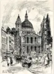 Fletcher, Hanslip , Ludgate Hill et Saint Paul