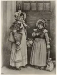 Greenaway, Kate , Two Girls Going to School