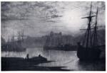 Grimshaw, John A. , On the Esk, Whitby