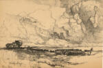 Hall, Oliver , Windy day -