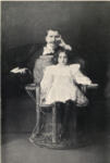 Lavery, John , Portrait du peintre et de sa fille