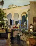 Lavery, John , Interior of a moorish harem
