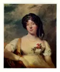 Lawrence, Thomas , Portrait of Sophia Bissett, Lady Brownrigg - , Portrait of Sophia Bissett, Lady Brownrigg -