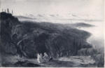 Lear, Edward , A view of Corfu