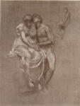 Leighton, Frederic , Study for "Wedded"" -