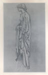 Leighton, Frederic , A study for the woman with a trumpet on the right -