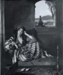 Lewis, John Frederick , An eastern lady with a hookah