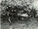 MacGeorge, William Stewart , In the orchard -