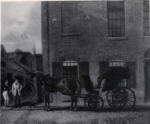 Polland, James , Mr. MacNamara's Gig waiting outside his yard, Castle Street -