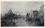 Pollentine, Alfred , A View of the Dogana and the Entance to the Gran Canal