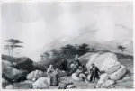 Roberts, David , A mountain landscape in Algeria